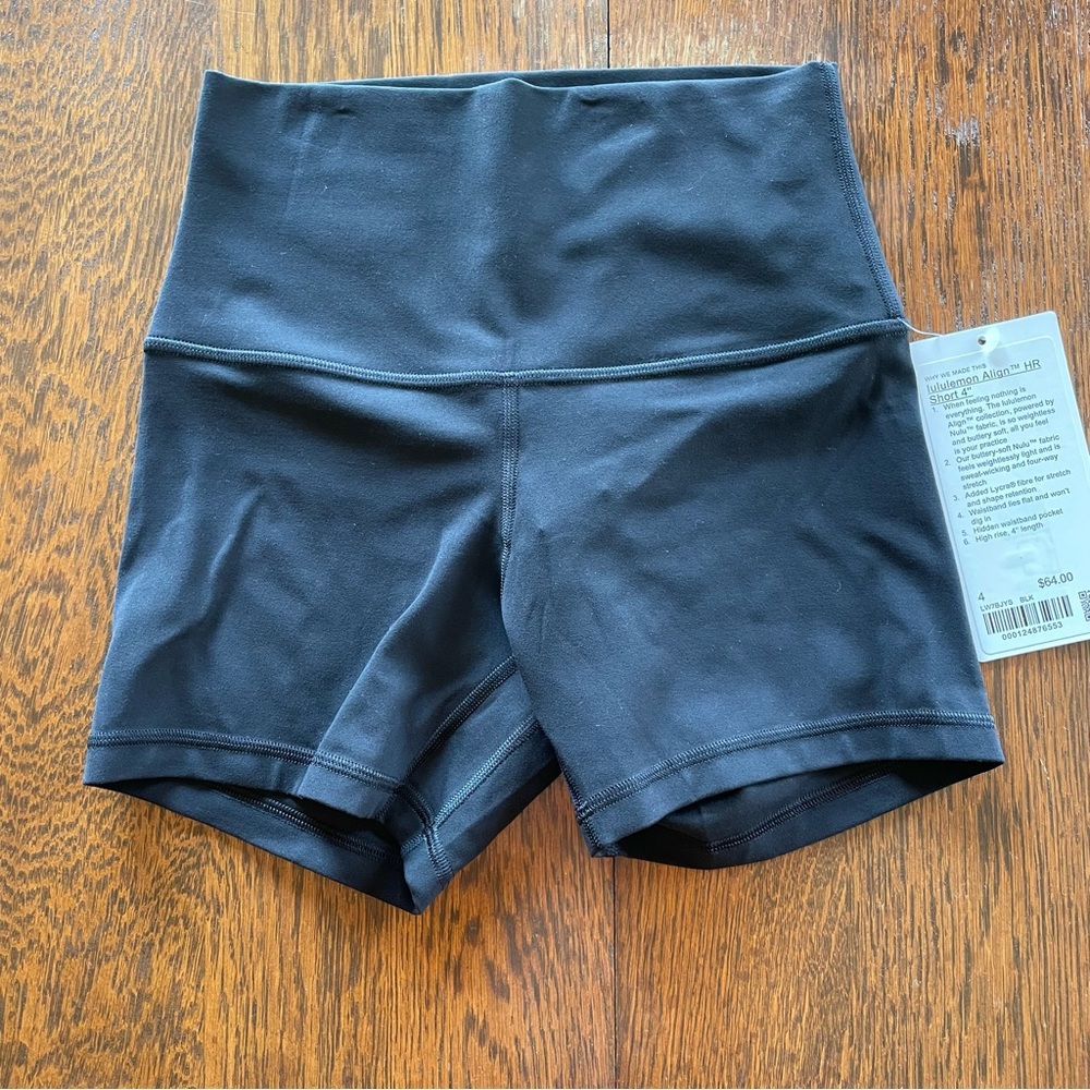 Lululemon Align High Rise Short 4”